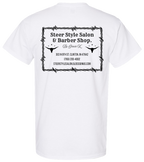 Steer Style Salon Merch - White T-Shirt