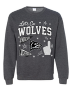 Let's Go Wolves Crew Neck