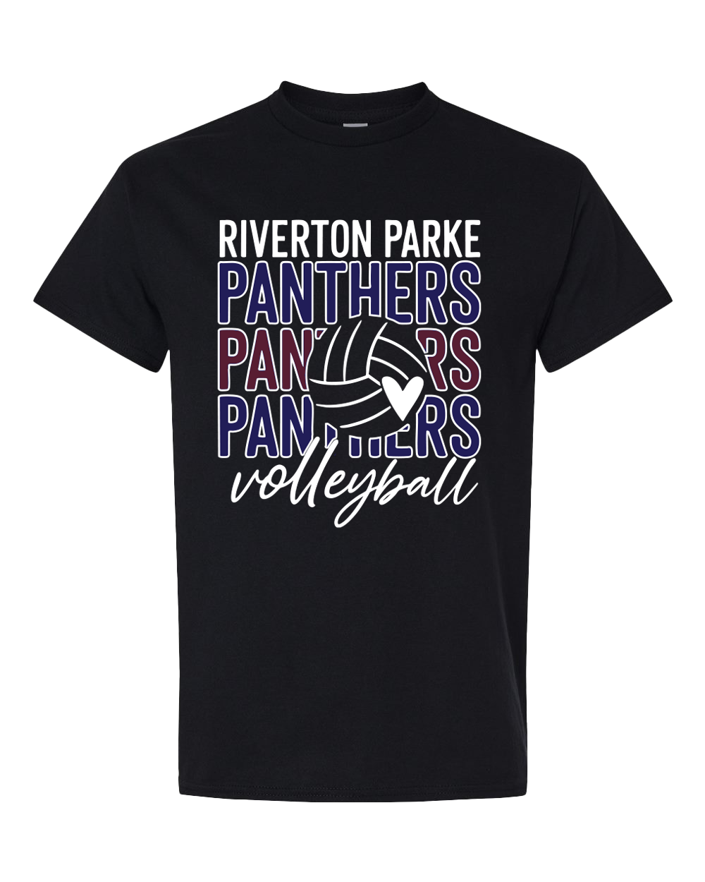 Riverton Parke Panthers Volleyball T-Shirt