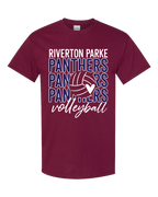 Riverton Parke Panthers Volleyball T-Shirt
