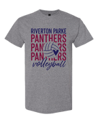 Riverton Parke Panthers Volleyball T-Shirt