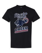 Riverton Parke Panther Cheer Glitter T-Shirt