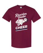 Riverton Parke Panther Cheer Glitter T-Shirt