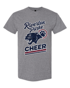 Riverton Parke Panther Cheer Glitter T-Shirt