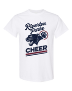 Riverton Parke Panther Cheer Glitter T-Shirt