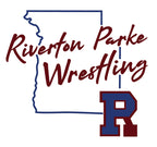 Riverton Parke Wrestling (Parke County Outline) T-shirt