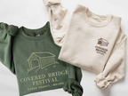 Covered Bridge Crewneck - Sand