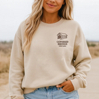 Covered Bridge Crewneck - Sand