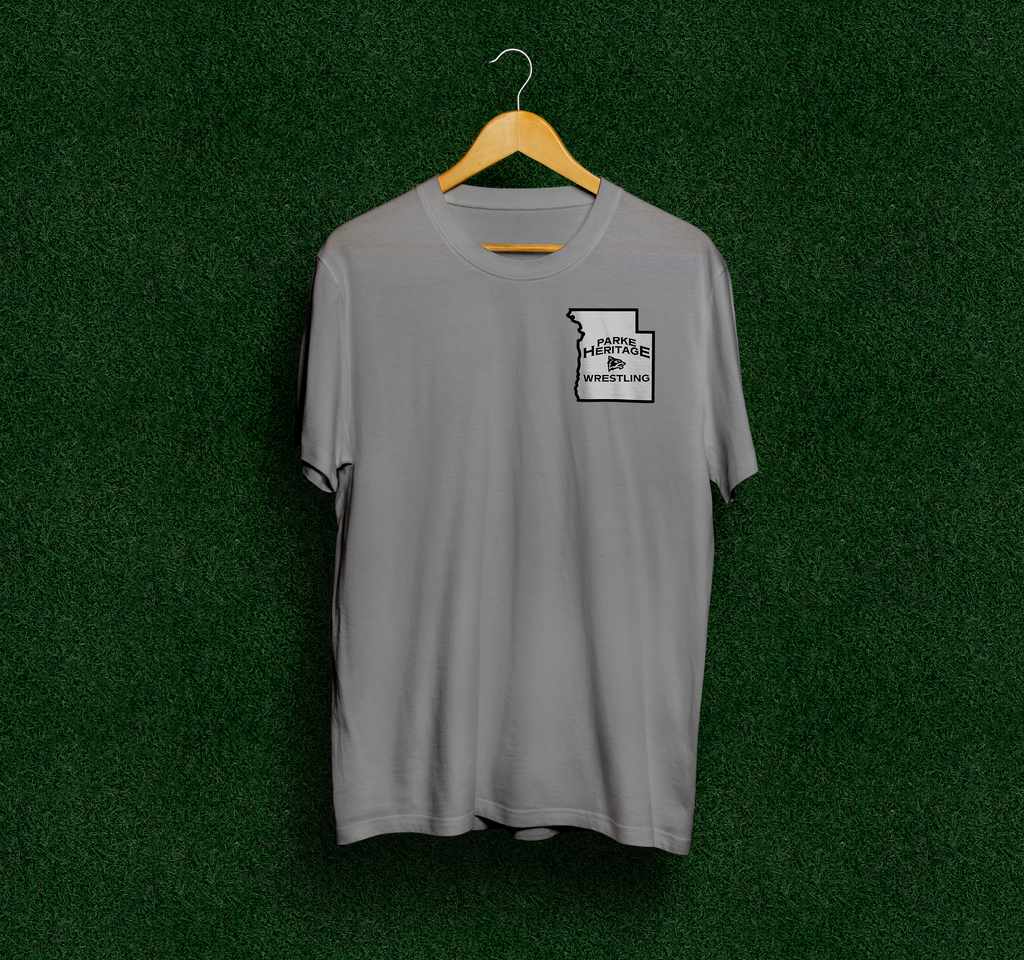 Parke Heritage Wrestling (County Block) T-shirt