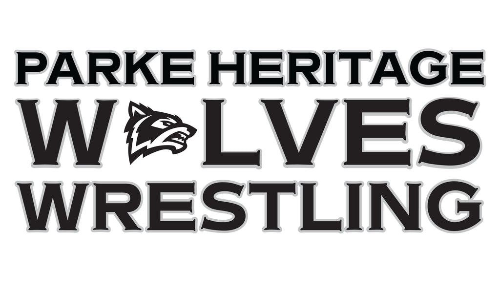 Parke Heritage Wrestling (Wolf Head) T-shirt