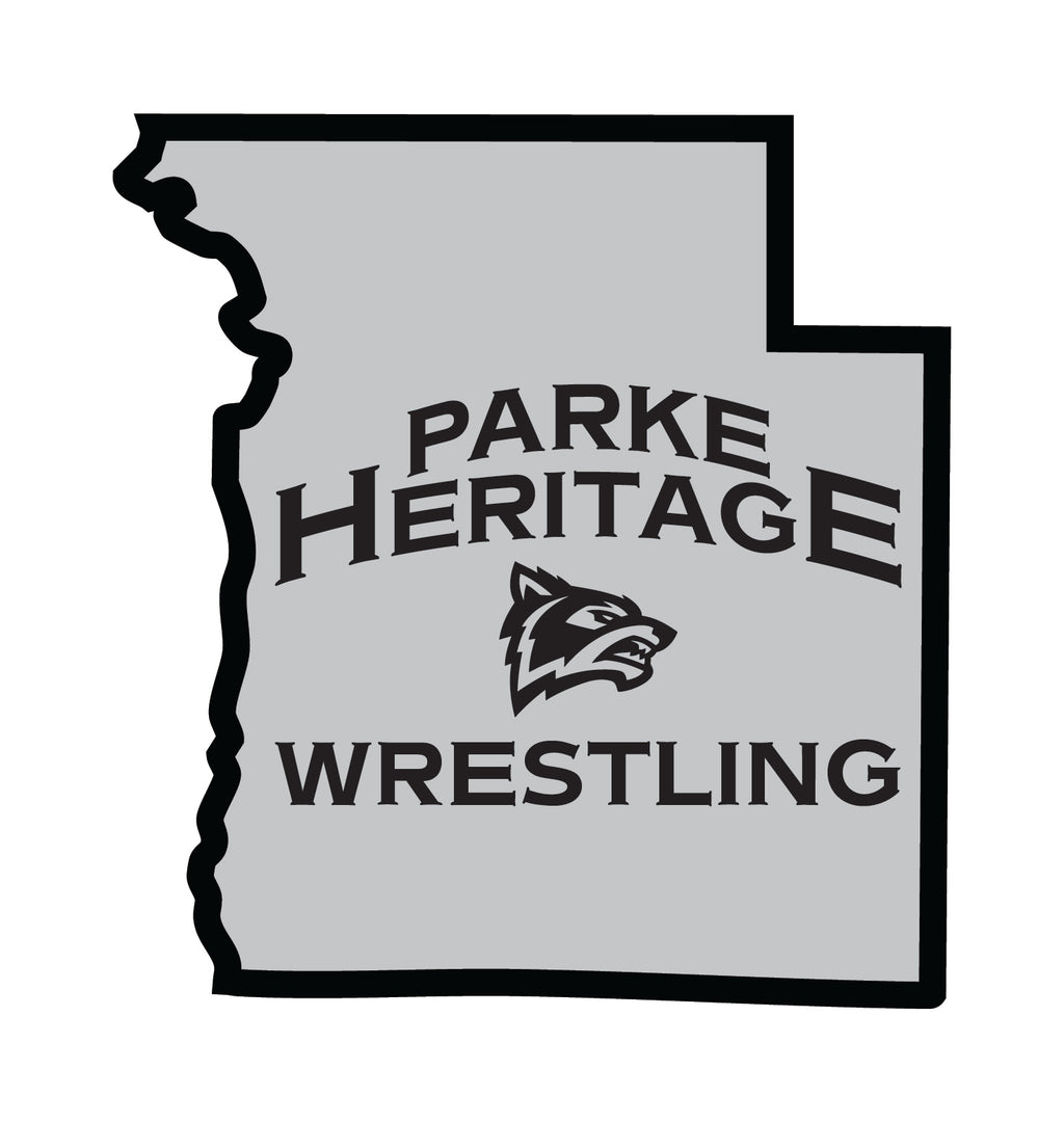 Parke Heritage Wrestling (County Block) T-shirt