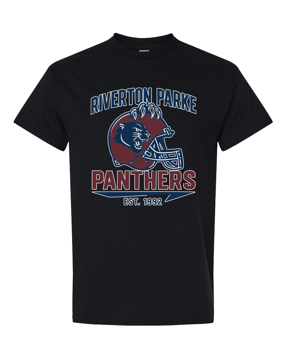 Riverton Parke Football Helmet T-Shirt