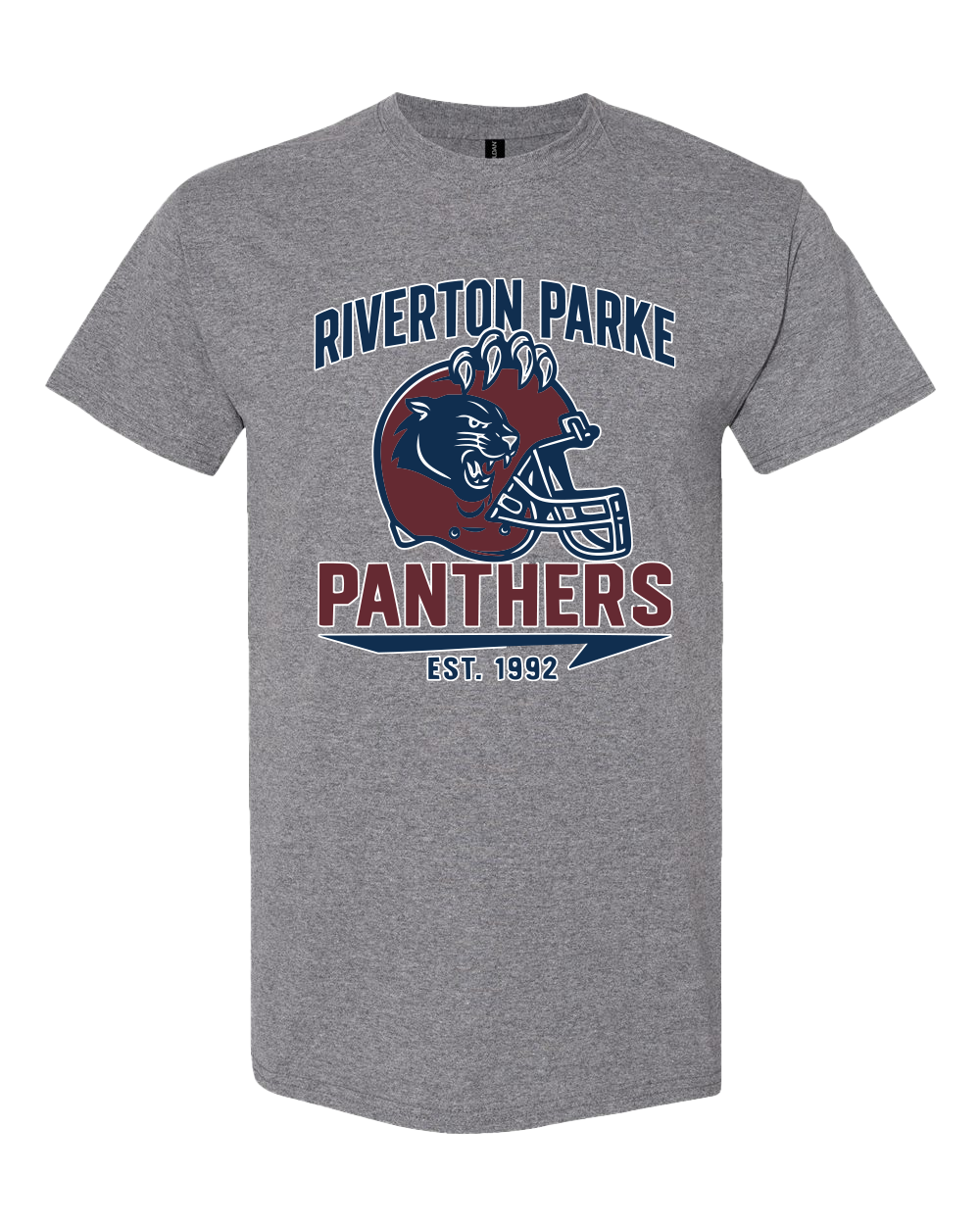 Riverton Parke Football Helmet T-Shirt