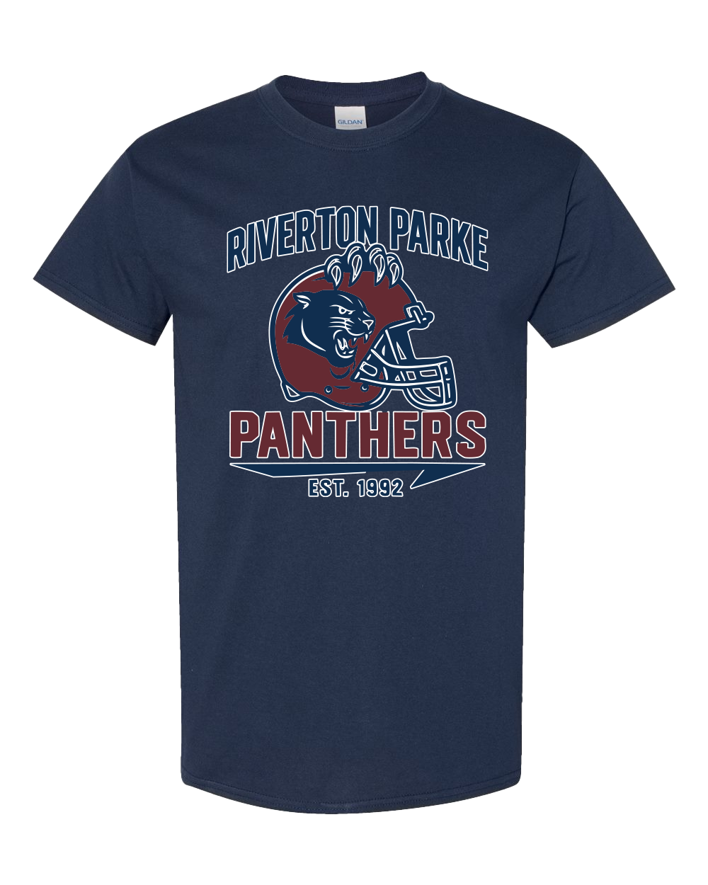 Riverton Parke Football Helmet T-Shirt
