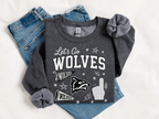 Let's Go Wolves Crew Neck