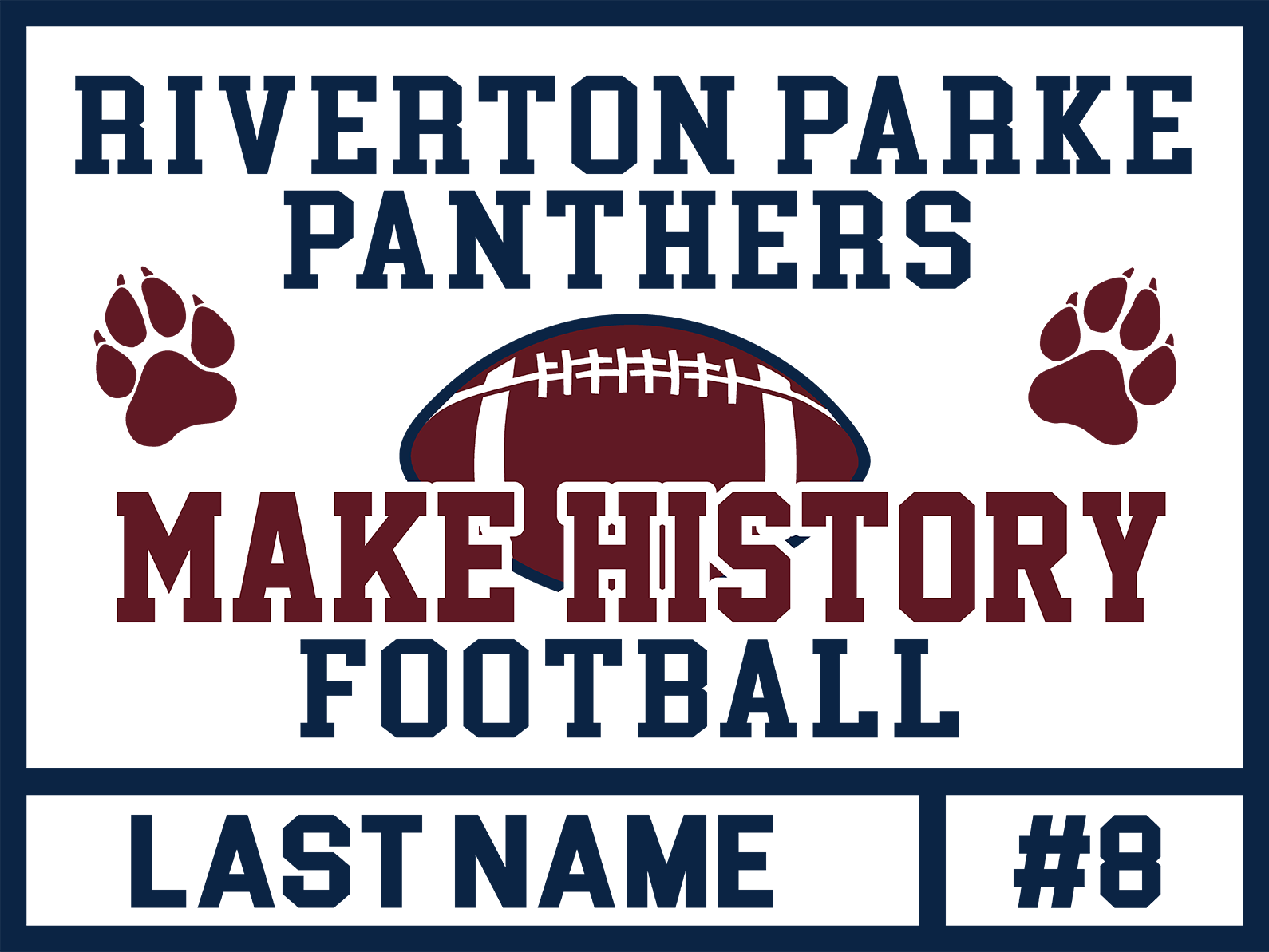 Riverton Parke Yard Sign